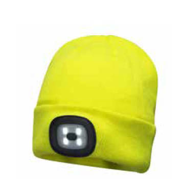 طاقيه صوف مع اضاءه LED - Outside